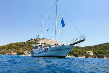 Rental Gulet Daily Cruises for individuals or groups, Traditional Gullet, Wooden Yacht Athens