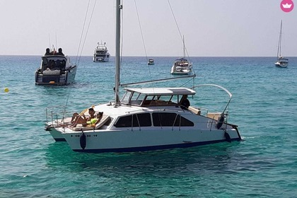 Rental Catamaran T.HUNTS Bob cat Formentera