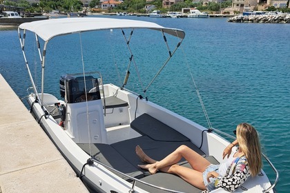 Hyra båt Motorbåt Poseidon 510 60HP Zadar