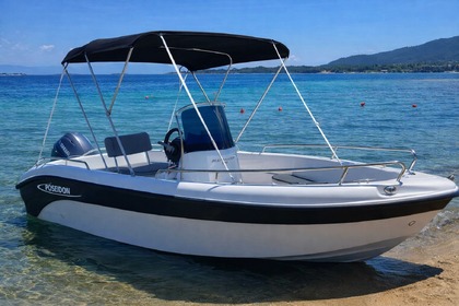 Alquiler Lancha Poseidon Blue water 170 Palaiokastritsa