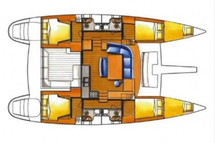 Miete Katamaran Lagoon Lagoon 440 Tahiti