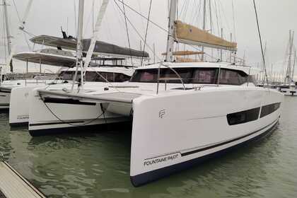 Miete Katamaran Fountaine Pajot Fountaine Pajot New 44 Quatuor - 4 + 2 cab. Mitikas