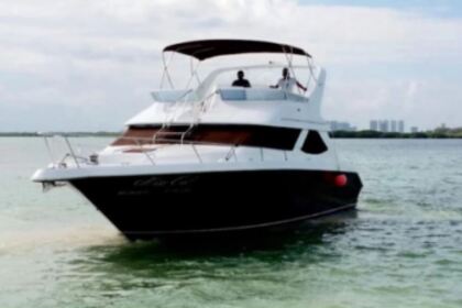 Miete Motorboot Sea Ray 460 Cancún