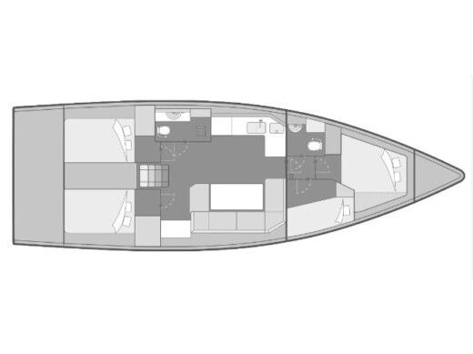 Sailboat  Elan 45 Impression boat plan