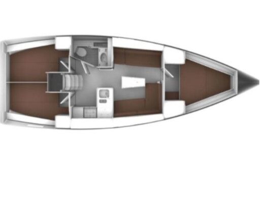 Sailboat Bavaria Bavaria Cruiser 37  Boat layout