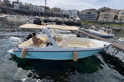 Charter Motorboat Cantieri del tirreno Coral 24 Catania