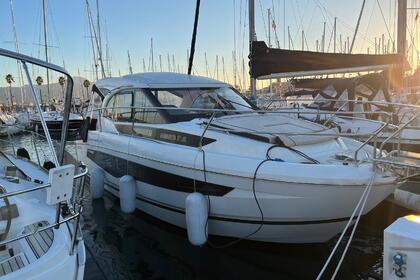 Verhuur Motorboot Jeanneau Leader 36 Hendaye