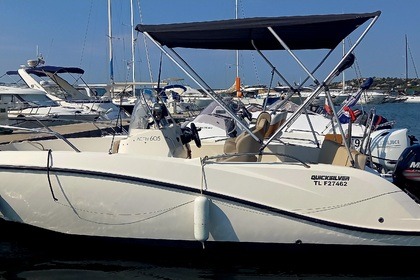 Location Bateau à moteur Quicksilver 605 OPEN Sainte-Maxime