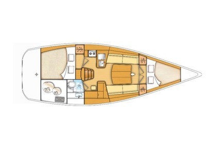 Hire Sailboat BENETEAU FIRST 35 Jezera