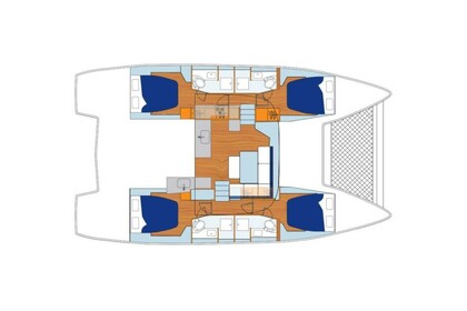 Hire Catamaran Sunsail 46 Marina