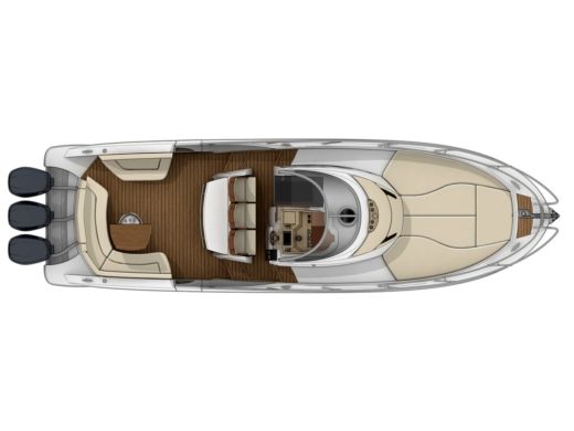 Motorboat Sessa Marine key largo 36 boat plan