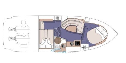 Motorboat Cranchi Zaffiro 34 Boat design plan