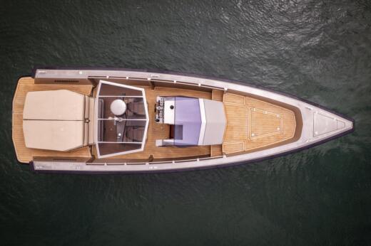 Motorboat Wally Tender 45 boat plan