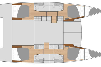 Miete Katamaran Fountaine Pajot Helia 44 Evolution Sansibar-Archipel
