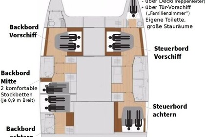 Miete Katamaran Fountaine Pajot Fountaine Pajot Saona 47 (Quintet) - 5 + 1 cab. Biograd na Moru