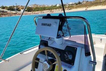 Miete Boot ohne Führerschein  Compass Compass150cc Mykonos