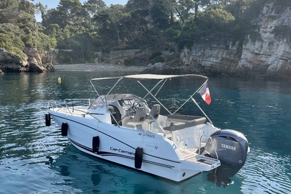 Miete Motorboot JEANNEAU Cap Camarat 6.5 WA série 3 (neuf) Antibes