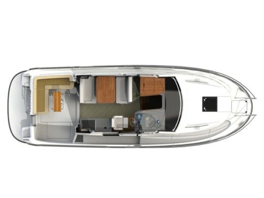 Motorboat Nimbus 305 coupe boat plan