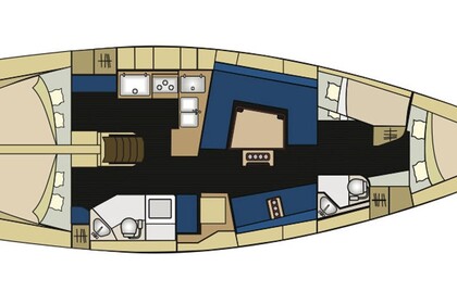 Noleggio Barca a vela  Elan Impression 444 Palaio Faliro