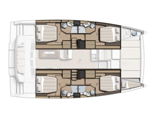 Catamaran  Bali 4.4 boat plan