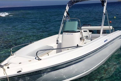 Rental Boat without license  OLYMPIC 490cc Agia Pelagia