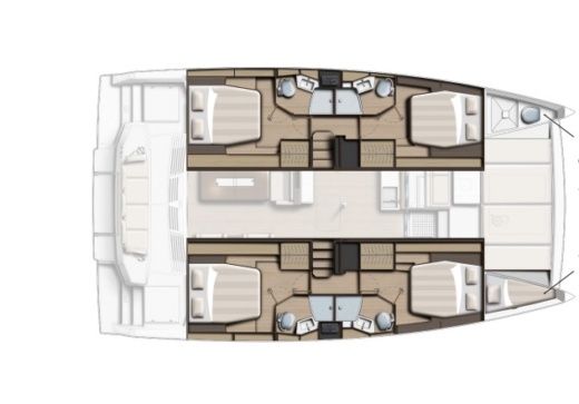 Catamaran Bali - Catana Bali 4.6 boat plan