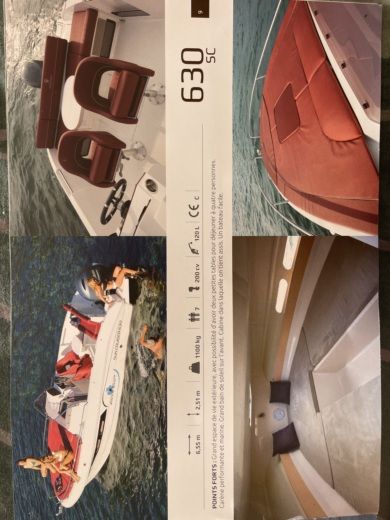 Motorboat Pacific Craft 630 sun cruiser North Shore Planta da embarcação