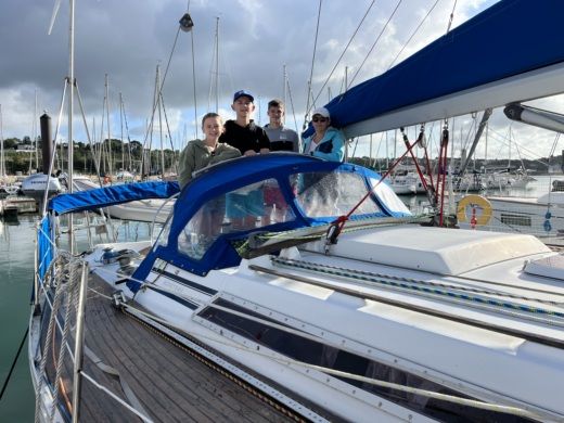 Brest Sailboat Beneteau First 38 alt tag text