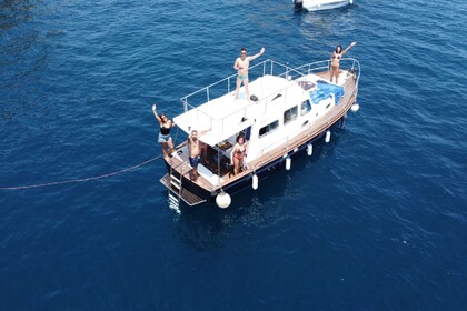 Miete Motorboot Gozzo di legno Cabinato Castellammare del Golfo