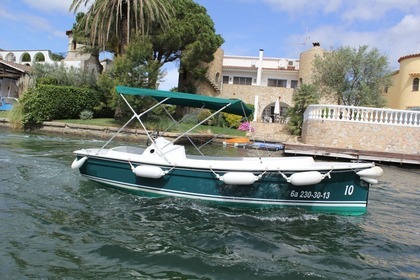 Hire Boat without licence  RUBAN BLEU SCOOP Empuriabrava