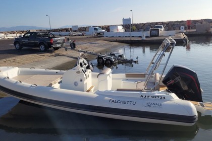 Charter RIB U fanale Fanale marine falchettu 700 Hyères