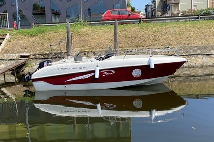 Hire Boat without licence  Canal salso Saver 19 open Venice