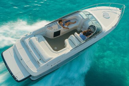 Verhuur Motorboot Four Winns Sundowner 285 Cannes
