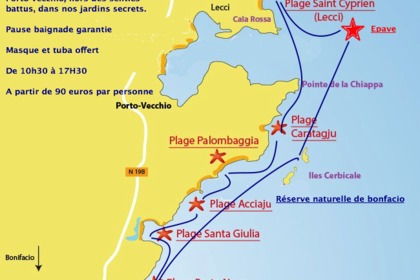 Noleggio Gommone Dans nos jardins secrets ⭐️⭐️⭐️⭐️⭐️ Les plus beaux endroits Porto Vecchio