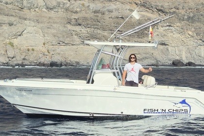 Verhuur Motorboot Robalo R 260 cc Los Gigantes