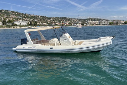 Charter RIB Lomac Nautica 850 In Cannes