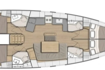 Ενοικίαση Ιστιοπλοϊκό σκάφος Beneteau Oceanis 46.1 Πάλαιρος