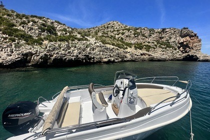 Miete Motorboot Cream Open Castellammare del Golfo