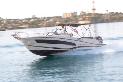 Miete Motorboot Jeanneau Cap Camarat 7.55 Pula