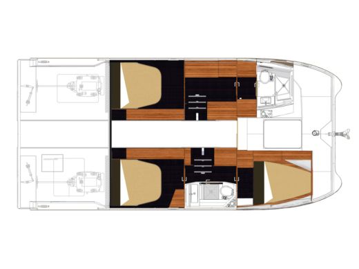 Catamaran  MY37 Boat design plan