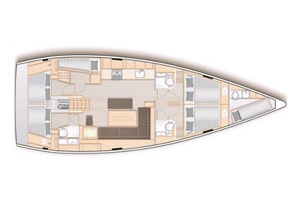 Noleggio Barca a vela  Hanse 508 Ponte