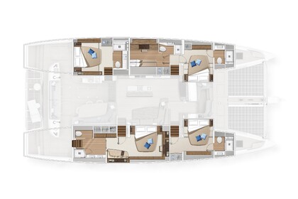 Charter Catamaran  Lagoon Sixty 5 Owner's Version Capo d'Orlando