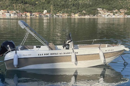 Hire Boat without licence  Karel ITHACA 550 with TOHATSU 30HP 4STROKE ENGINE Ithaca