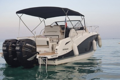 Alquiler Lancha Quicksilver Activ 875 Sundeck Golfe Juan
