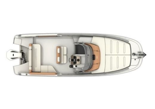 Motorboat Cantieri Invictus 240 CX boat plan