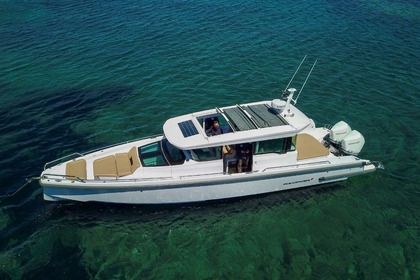 Rental Motorboat Axopar 37 Cross Cabin Anavyssos