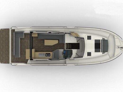 Motorboat Northman 1200 Boat layout