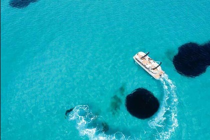 Verhuur Motorboot Pontoon Funlounger 6.5 Parikia