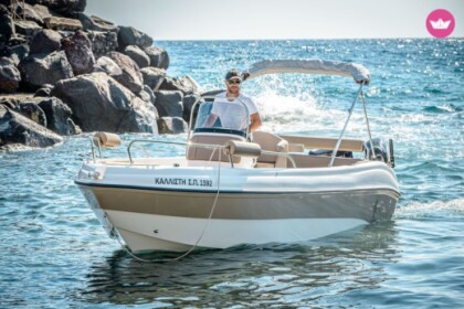 Noleggio Barca senza patente  Karel ITHACA 550 Santorini
