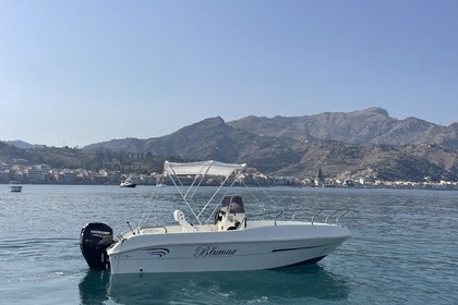 Alquiler Barco sin licencia  Tancredi Blue max 19 Taormina